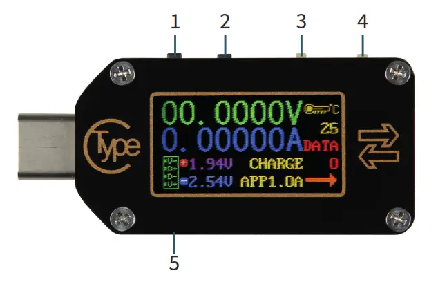 JOY-iT JT-TC66C Low Cost USB 3.0 Volt- and Amperemeter -SETTING Up