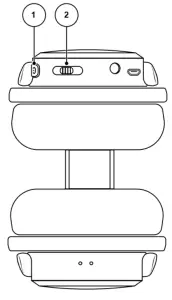 PRO TECH IL998BRF LED Hi Fi Wireless Silent Disco Headphone - Headphones