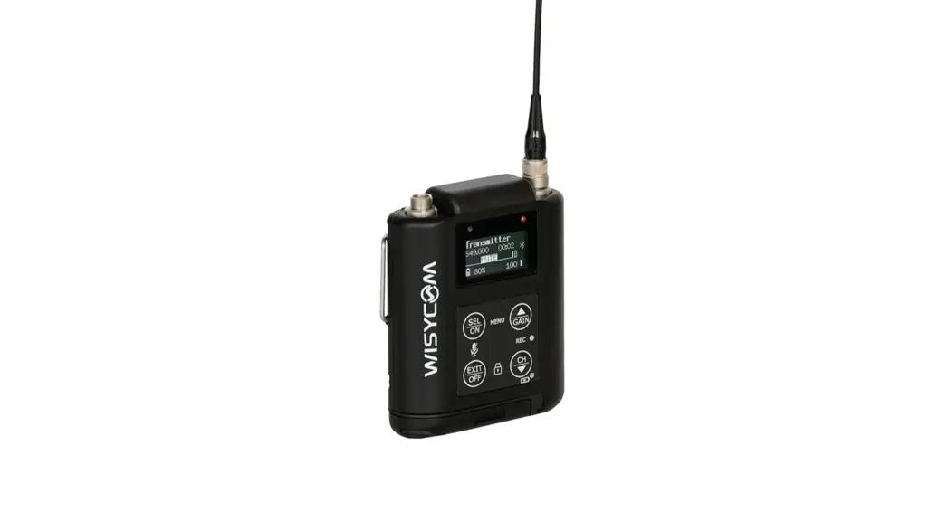 Wisycom Mtp60 Wideband Wireless Professional Pocket Transmitter User Manual Wisycom Mtp60 Wideband Wireless Professional Pocket Transmitter User Manual