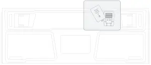 DURGOD 2.4GHz WIRELESS CONNECTION Slide up and remove