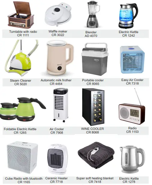 camry CR1271 Stainless Steel Kettle- 3