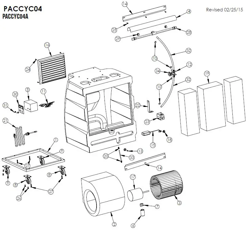 PORTACOOL PAC2KCYC01 CYCLONE Evaporative Cooler fig14