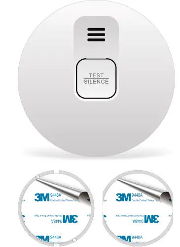 ELRO CBFS25 Smoke Alarm with Magnet
