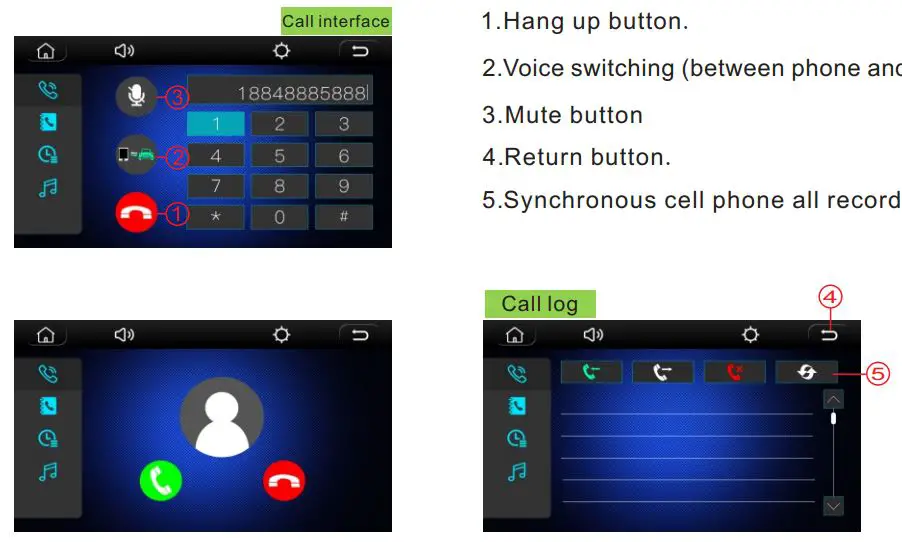 Hodozzy Apple B09N3C1C3Y Carplay Single Din Car Stereo Installation Guide - BT