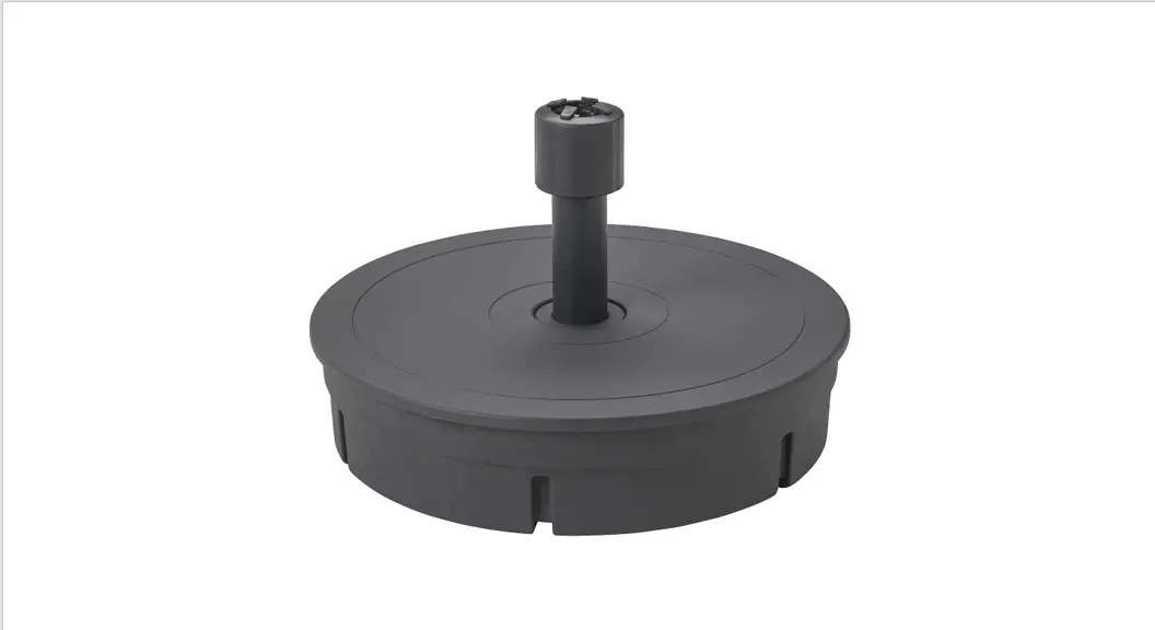 Ikea Gryto Umbrella Base Dark Gray Instruction Manual