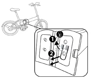 BTWIN Tilt 500E Electric Assisted Folding Bike 12