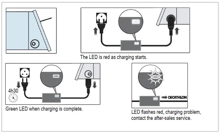 BTWIN Tilt 500E Electric Assisted Folding Bike 14