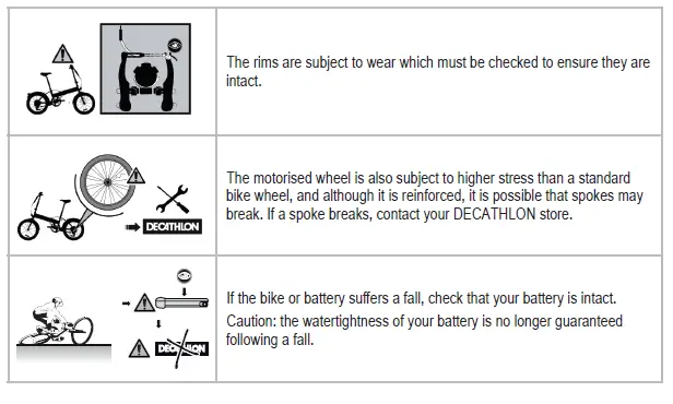 BTWIN Tilt 500E Electric Assisted Folding Bike 18