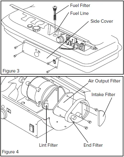 MASTER MH-45-KFA Kerosene Forced Air Heater FIG 6