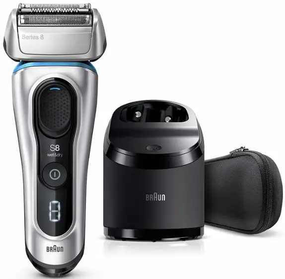 BRAUN Series 8 8370cc Electric Shaver pro