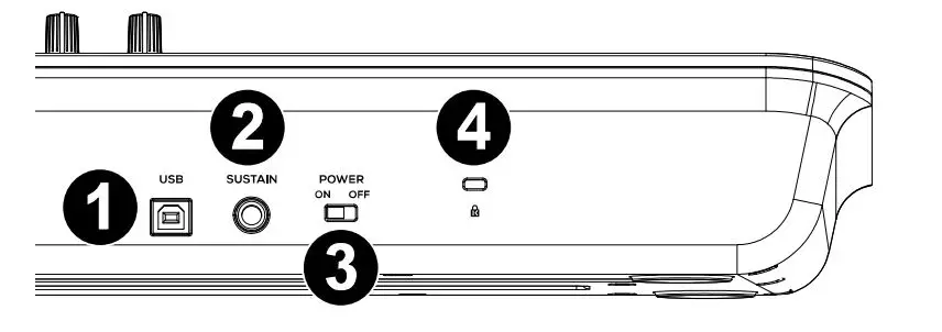 ALESIS V61 MKII MIDI keyboards FIG 3
