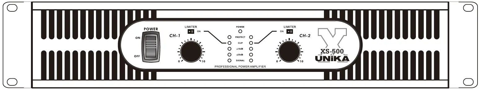 UNiKA-XS-500-Professional-Power-Amplifiers-PROD