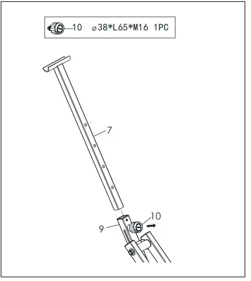 SUNNY-Health-Fitness-077S-Upright-Row-N-Ride-Exerciser-6