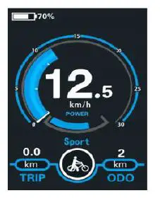 Key-Disp-KD986-eBike-Display-with-USB-Port-Ebike-Screen-FIG-5