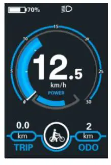 Key-Disp-KD986-eBike-Display-with-USB-Port-Ebike-Screen-FIG-6