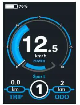 Key-Disp-KD986-eBike-Display-with-USB-Port-Ebike-Screen-FIG-9