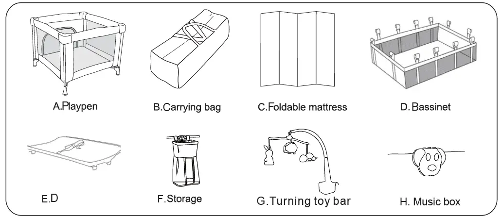 COSTWAY-BB0445-Baby-Playard-FIG-2