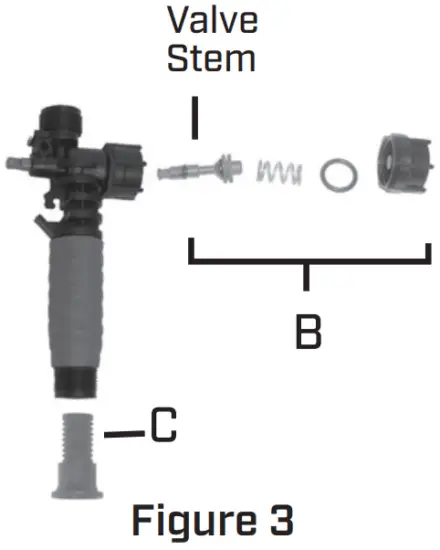 Repairing The Shut Off Valve