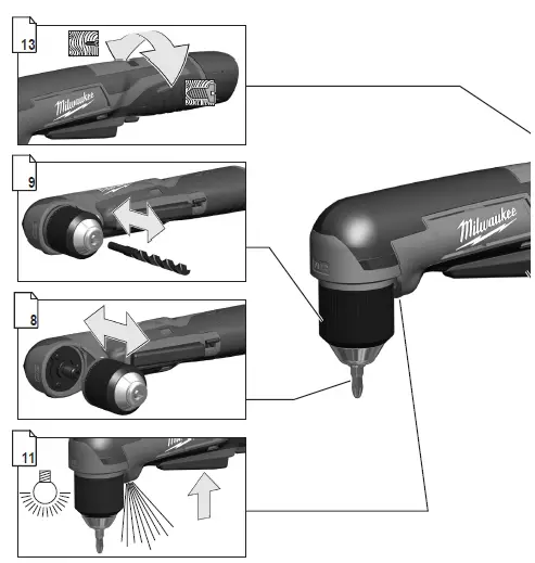 milwaukee C12 RAD Cordless Angle Drill-FIG-1