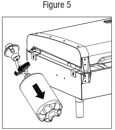 Blue Rhino GGT2131L Outdoor 2-Burner Portable LP Gas Griddle - fig 14