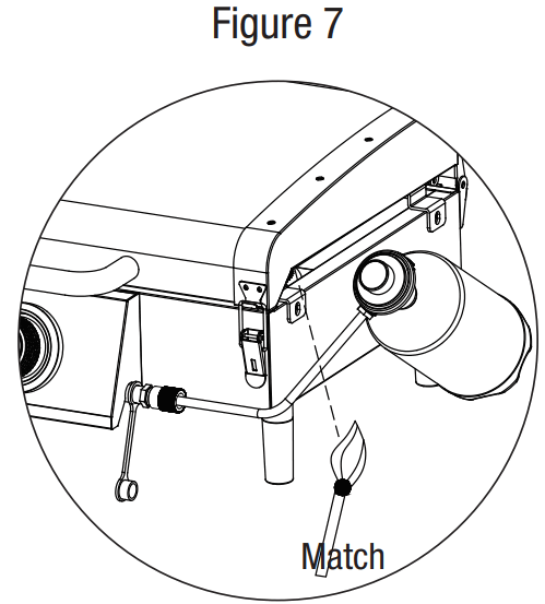 Blue Rhino GGT2131L Outdoor 2-Burner Portable LP Gas Griddle - fig 4