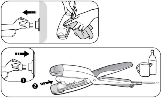 Rowenta CF7050 Imagin Structure Pro Straightener - Fig 4