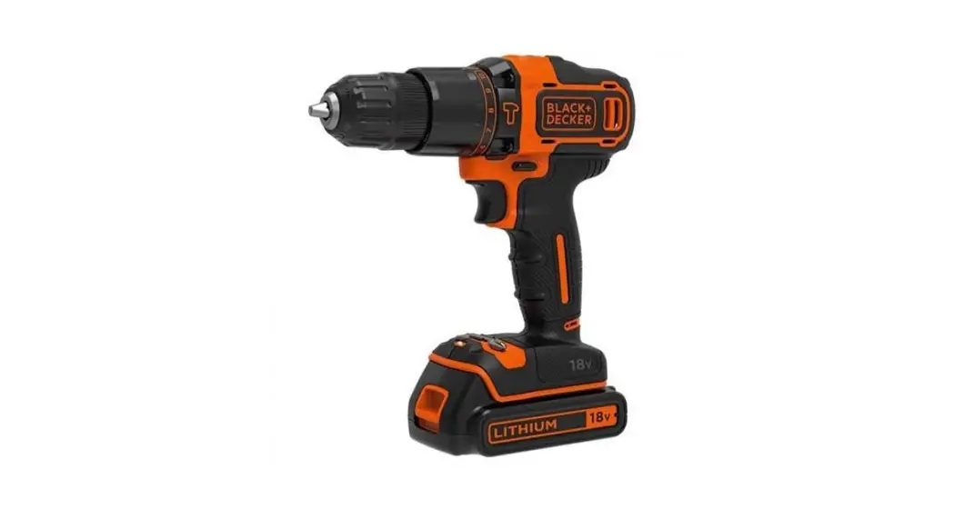 Black Decker Bdchd18 Cordless Hammer Drill - Driver With Battery Instruction Manual