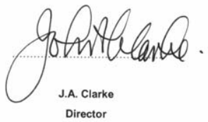 Clarke CS300D Digital Electronic Safe-signesir