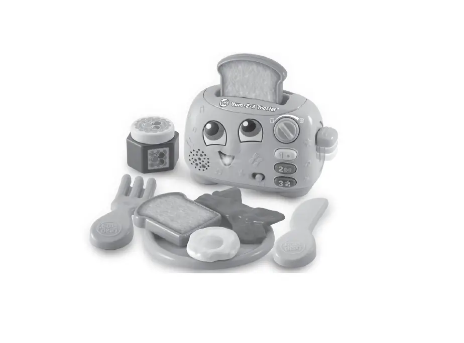 Leapfrog 80-609800 Yum-2-3 Toaster™ Imaginative Play Learning User Guide