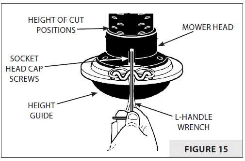 Earthquake 40314 Walk Behind String Mower fig 17