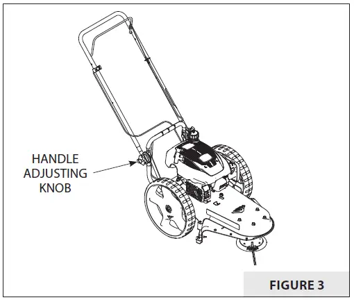 Earthquake 40314 Walk Behind String Mower fig 6