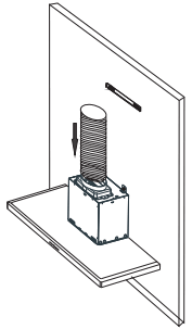 PHILCO PEW 613 Range Hood -duct tube