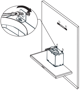 PHILCO PEW 613 Range Hood -screws