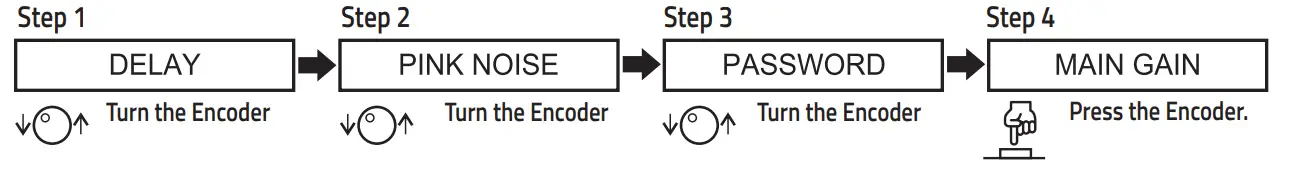 MENU & CONFIGURATIONS