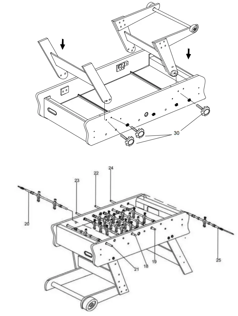 COUGAR B00NP107YA Football Table - Figure 5