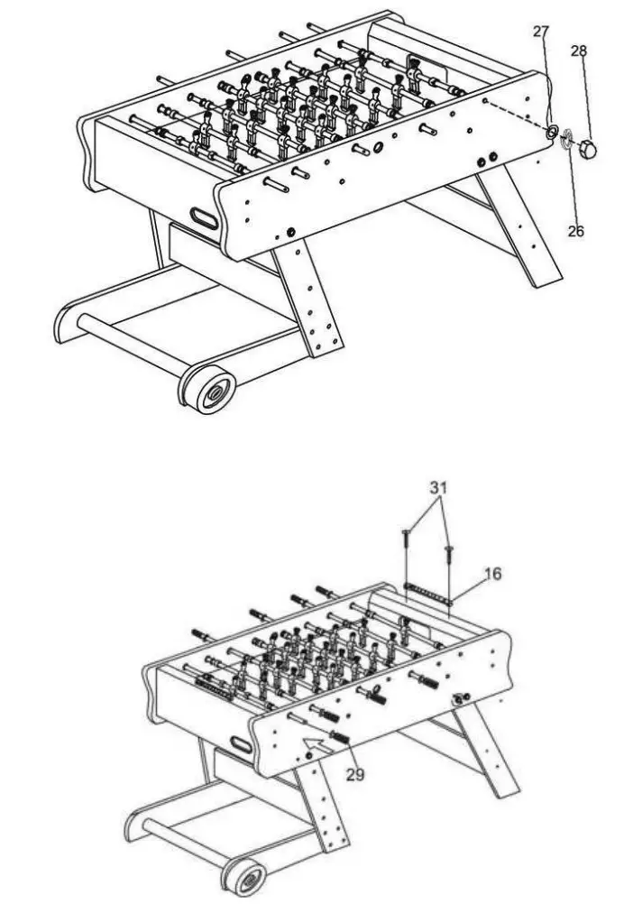 COUGAR B00NP107YA Football Table - Figure 6