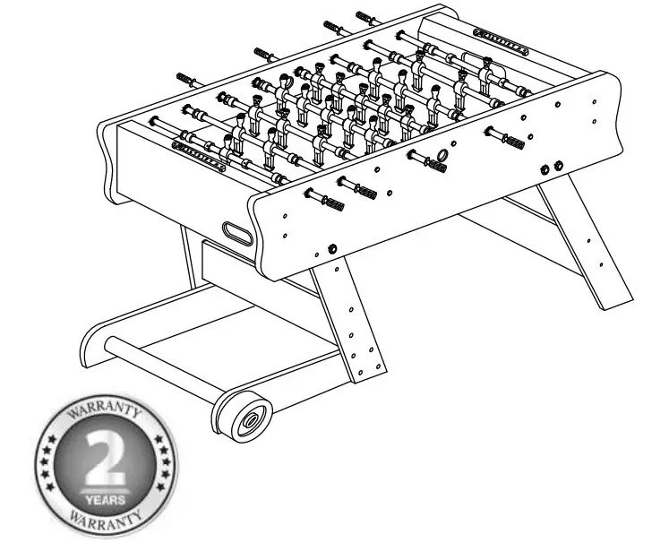 COUGAR B00NP107YA Football Table