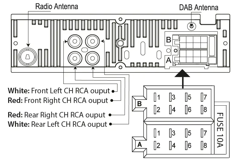 CALIBER-RMD-053DAB-Car-Stereo-Suitable-FIG-4