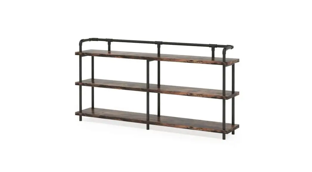 Byblight Bb-f1549xl Rustic Brown Industrial Rectangle Particleboard Console Table Instructions Byblight Bb-f1549xl Rustic Brown Industrial Rectangle Particleboard Console Table Instructions