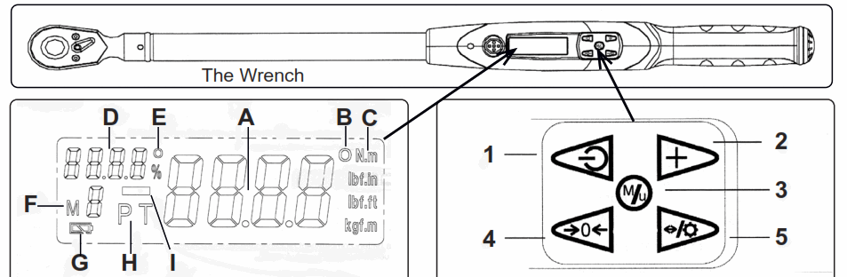SEALEY STW306.V2 1 or 2 Inch SQ Drive Digital Torque Wrench with Angle Function 20-200nm - fig1