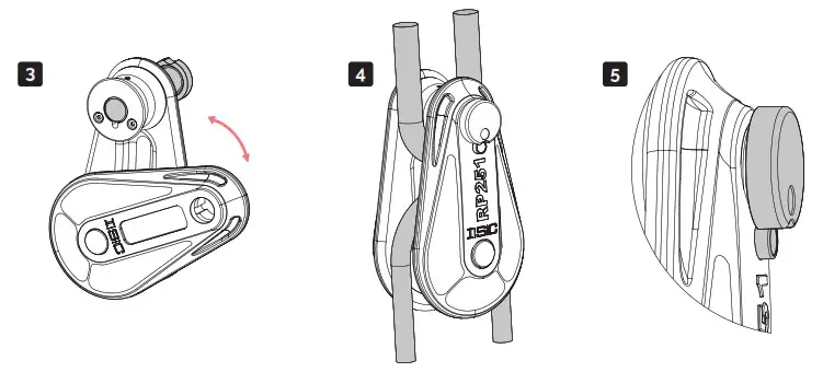 ISC RP248 Rigging Pulleys - Locking Mechanism 4