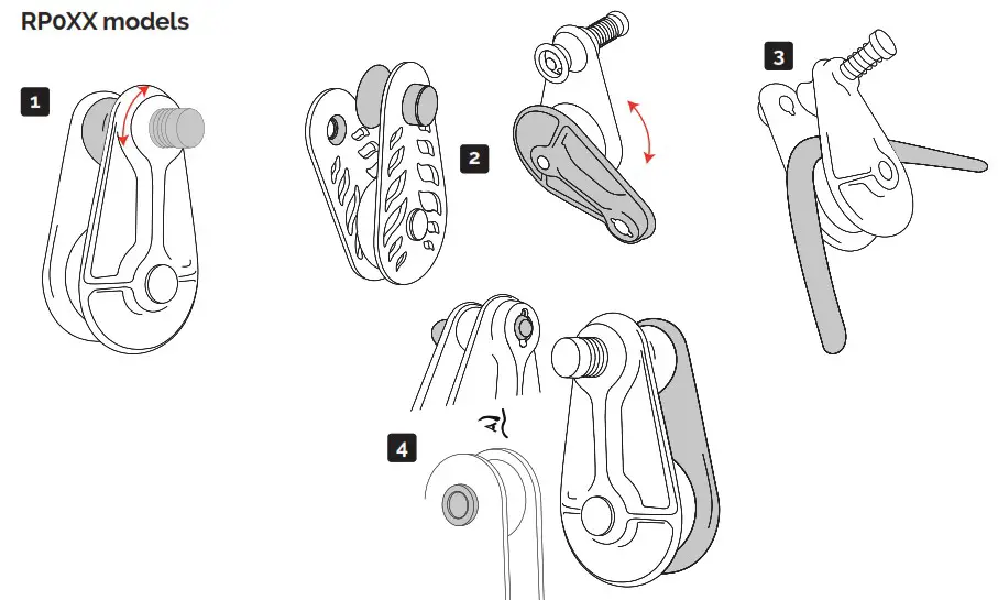 ISC RP248 Rigging Pulleys - Plate Operation 1