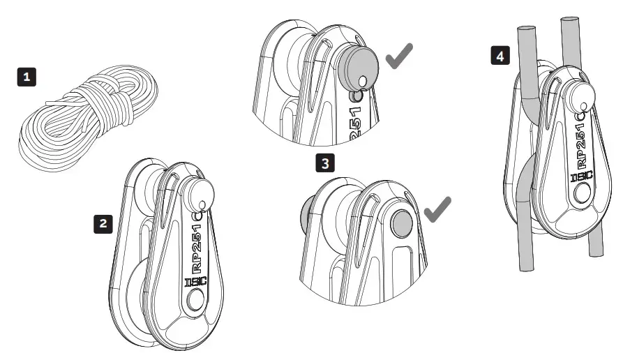 ISC RP248 Rigging Pulleys - Use 2