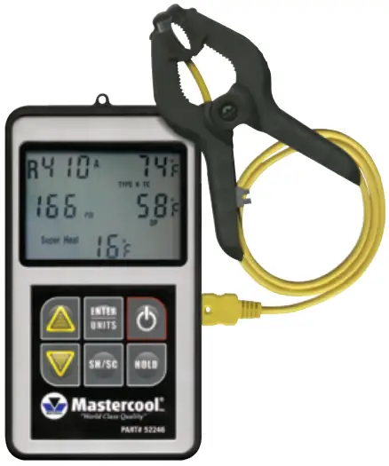 Mastercool 52246 Calculator