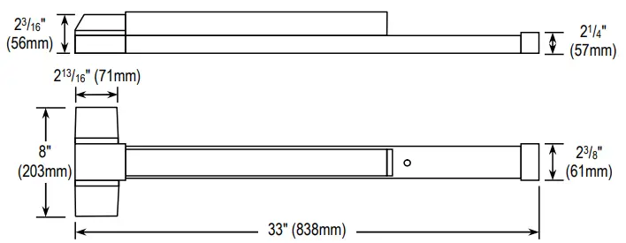 ENFORCER-SD-962AR-36G-Grade-1-Rim-Type-Exit-Device-FIG-1