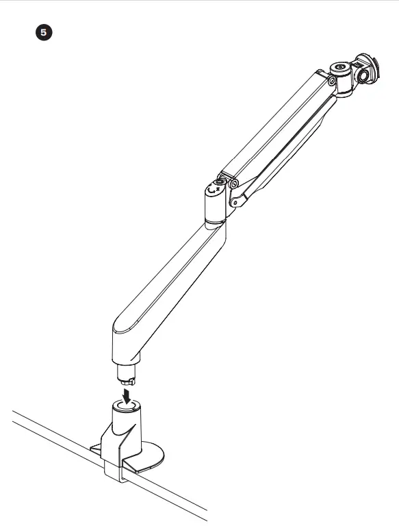 innovative E2 1 Single Articulating Monitor Arm - fig 5