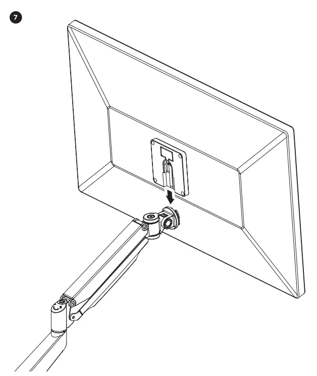 innovative E2 1 Single Articulating Monitor Arm - fig 7