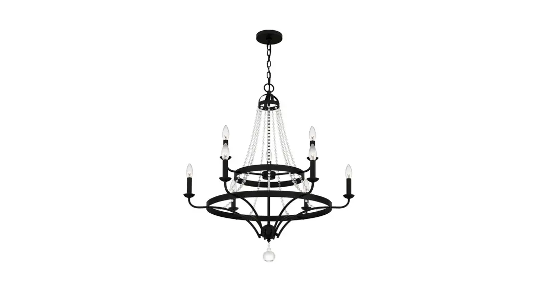 Quoizel Adl5030mbk Adelaide 9 Light Chandelier Installation Guide
