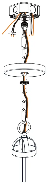 QUOIZEL ADL5030MBK Adelaide 9 Light Chandelier - MOUNTING HARDWARE 2