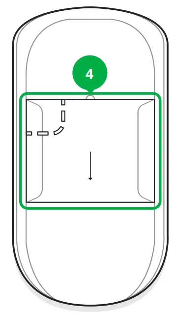AJAX AJ COMBIPROTECT W CombiProtect Motion Glassbreak Detector - SmartBracket